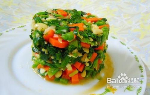 蚝香菠菜塔的做法