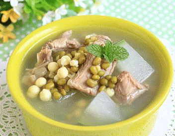 绿豆煲老鸽汤