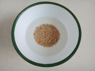 孕中期食谱：荔枝米荞粥