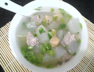 干贝烧冬瓜